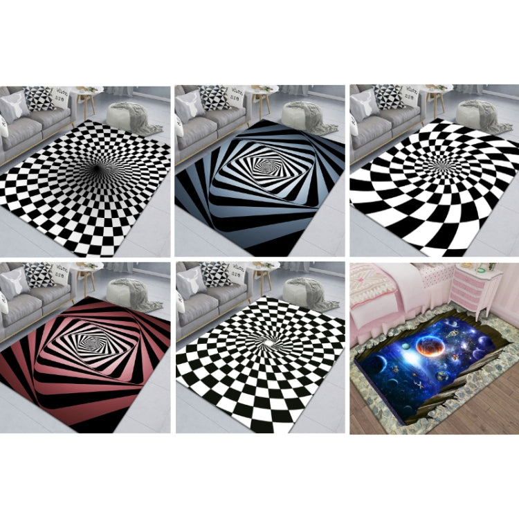 3D立体長方形ビジュアル幾何学リビングルームカーペット 40x60cm、50x80cm、60x90cm、80x120cm、80x160cm、120x160cm、140x200cm