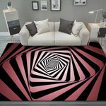 3D立体長方形ビジュアル幾何学リビングルームカーペット 40x60cm、50x80cm、60x90cm、80x120cm、80x160cm、120x160cm、140x200cm