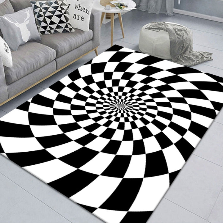 3D立体長方形ビジュアル幾何学リビングルームカーペット 40x60cm、50x80cm、60x90cm、80x120cm、80x160cm、120x160cm、140x200cm