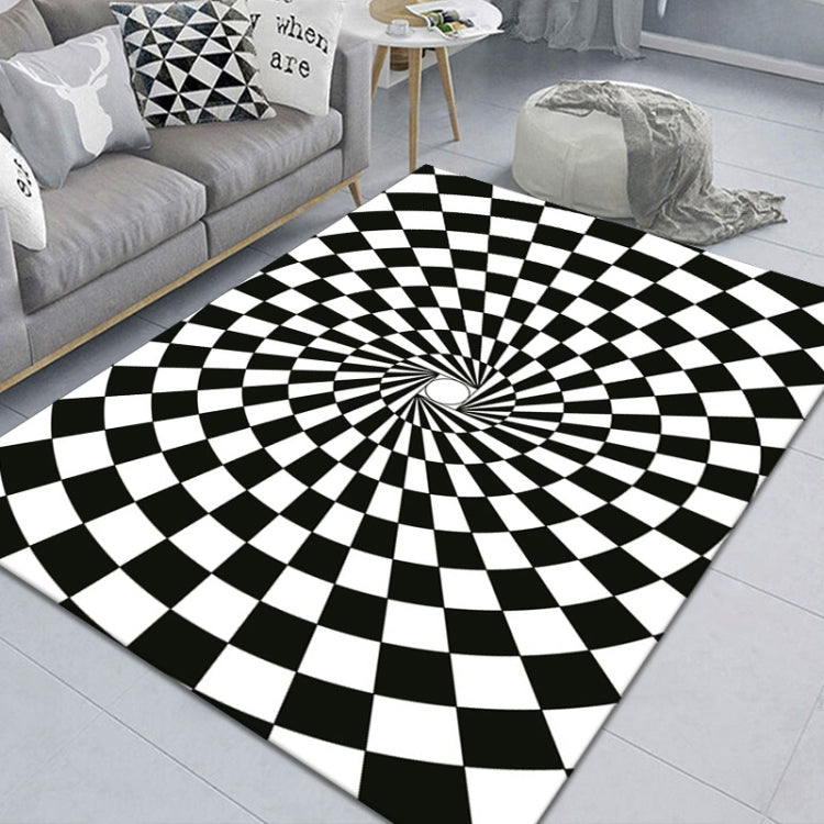 3D立体長方形ビジュアル幾何学リビングルームカーペット 40x60cm、50x80cm、60x90cm、80x120cm、80x160cm、120x160cm、140x200cm