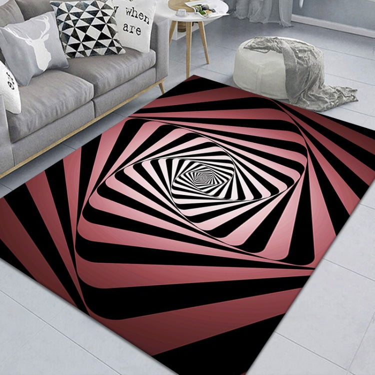 3D立体長方形ビジュアル幾何学リビングルームカーペット 40x60cm、50x80cm、60x90cm、80x120cm、80x160cm、120x160cm、140x200cm
