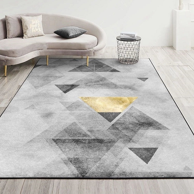 モダン抽象幾何学リビングルームラグ コーヒーテーブルクッション, 80x200cm, 120x160cm