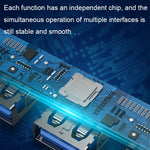 4in1ミニ多機能拡張ドッキング、仕様：Type-C/USB-C 3.0（シルバー）、Type-C/USB-C 3.0（グレー）、Type-C/USB-C 3.0（ピンク）、USB 3.0（シルバー）、USB 3.0（グレー）、USB 3.0（ピンク）