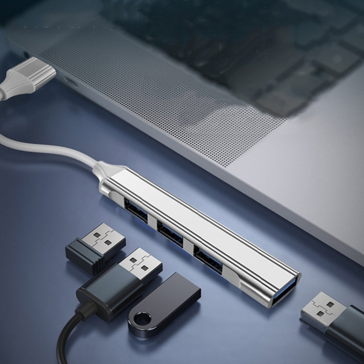 4in1ミニ多機能拡張ドッキング、仕様：Type-C/USB-C 3.0（シルバー）、Type-C/USB-C 3.0（グレー）、Type-C/USB-C 3.0（ピンク）、USB 3.0（シルバー）、USB 3.0（グレー）、USB 3.0（ピンク）