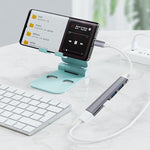 4in1ミニ多機能拡張ドッキング、仕様：Type-C/USB-C 3.0（シルバー）、Type-C/USB-C 3.0（グレー）、Type-C/USB-C 3.0（ピンク）、USB 3.0（シルバー）、USB 3.0（グレー）、USB 3.0（ピンク）
