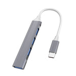 4in1ミニ多機能拡張ドッキング、仕様：Type-C/USB-C 3.0（シルバー）、Type-C/USB-C 3.0（グレー）、Type-C/USB-C 3.0（ピンク）、USB 3.0（シルバー）、USB 3.0（グレー）、USB 3.0（ピンク）