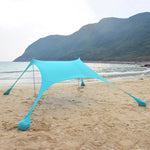 アウトドアビーチライクラキャノピーキャンプテント日よけ釣りテント、サイズ：210x160x150cm、210x200x150cm、300x300x200cm