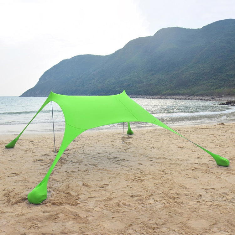 アウトドアビーチライクラキャノピーキャンプテント日よけ釣りテント、サイズ：210x160x150cm、210x200x150cm、300x300x200cm