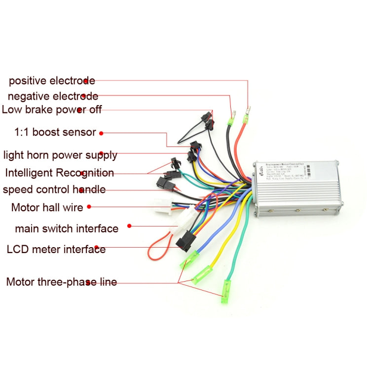 866 250W 350W ユニバーサル電動自転車スクーターコントローラー スピードメーター対応可能