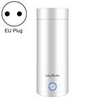 UGASUN トラベルポータブルミニ電気加熱ウォーターカップ、UKプラグ（ホワイト）、EUプラグ（ホワイト）、USプラグ（ホワイト）、UKプラグ（ピンク）、EUプラグ（ピンク）、USプラグ（ピンク）