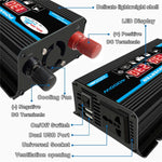 ソーラーパワーシステム インバーター 30Aコントローラー＋18W 12Vソーラーパネル、仕様：、ブラック 12V→110V、ブラック 12V→220V、イエロー 12V→110V、イエロー 12V→220V