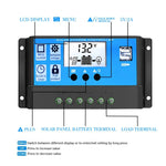 ソーラーパワーシステム インバーター 30Aコントローラー＋18W 12Vソーラーパネル、仕様：、ブラック 12V→110V、ブラック 12V→220V、イエロー 12V→110V、イエロー 12V→220V
