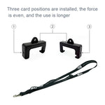 CQT DJI Mavic Air 2/2S/Mini 2 /Mini 3 Pro用 リモコンストラップ フック付き、スタイル：細ロープ、太ロープ、バックルのみ