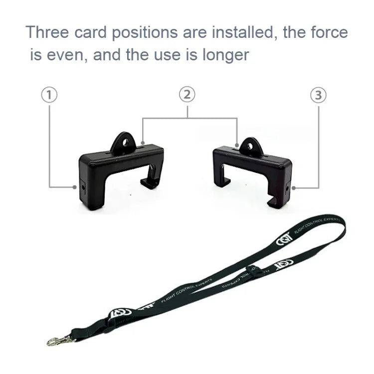 CQT DJI Mavic Air 2/2S/Mini 2 /Mini 3 Pro用 リモコンストラップ フック付き、スタイル：細ロープ、太ロープ、バックルのみ