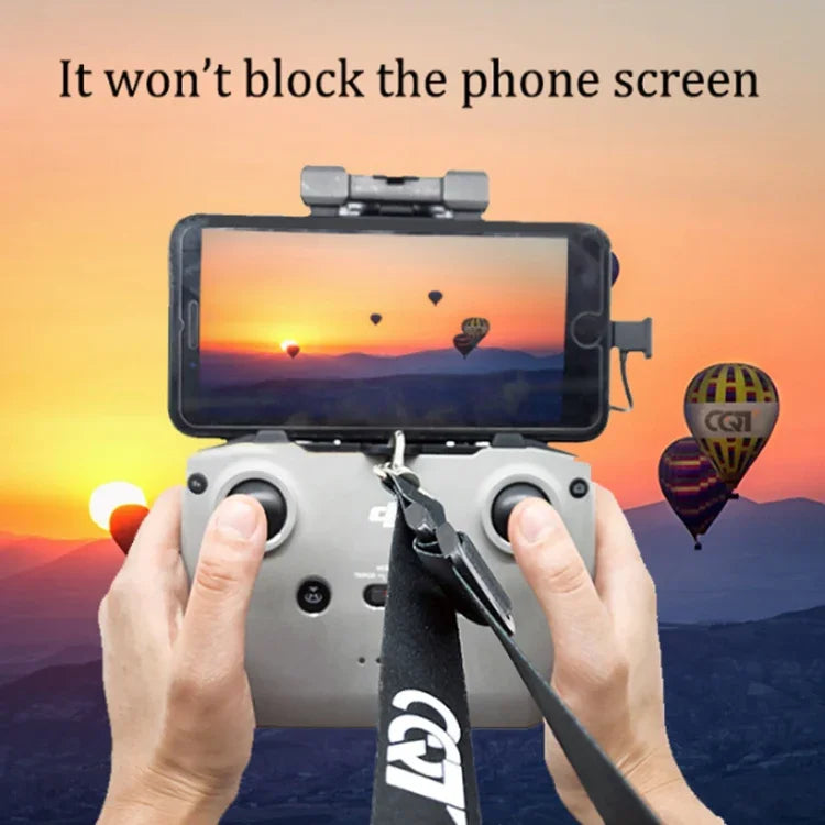 CQT DJI Mavic Air 2/2S/Mini 2 /Mini 3 Pro用 リモコンストラップ フック付き、スタイル：細ロープ、太ロープ、バックルのみ