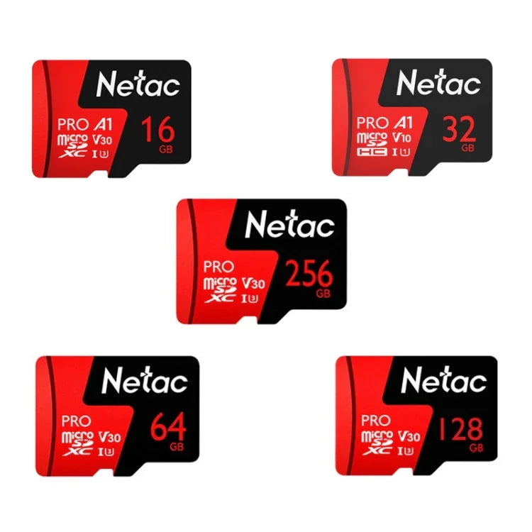 Netac ドライブレコーダー監視カメラ携帯電話用メモリーカード、32GB、64GB、128GB、256GB