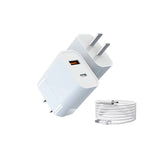 RCSTQ ドローン用30Wデュアルポート窒化ガリウム充電器 DJI Mini 2/Mini 3 Pro対応 DJI Mini 2用窒化ガリウム充電器