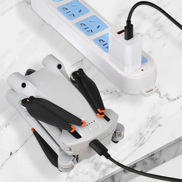RCSTQ ドローン用30Wデュアルポート窒化ガリウム充電器 DJI Mini 2/Mini 3 Pro対応 DJI Mini 2用窒化ガリウム充電器
