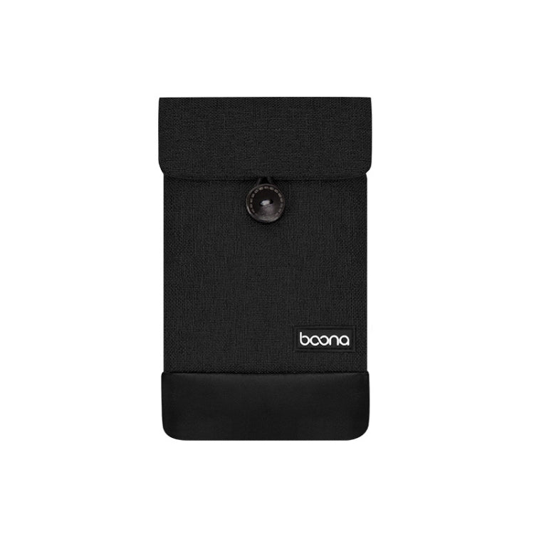 Baona 防水データケーブル保護バッグ、仕様：小（グレー）、小（ブラック）、大（グレー）、大（ブラック）、隠しバックル小（グレー）、隠しバックル小（ブラック）、隠しバックル大（グレー）、隠しバックル大（ブラック）