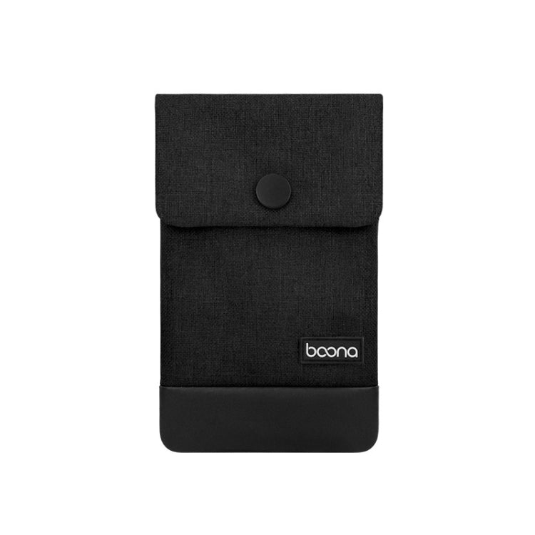 Baona 防水データケーブル保護バッグ、仕様：小（グレー）、小（ブラック）、大（グレー）、大（ブラック）、隠しバックル小（グレー）、隠しバックル小（ブラック）、隠しバックル大（グレー）、隠しバックル大（ブラック）