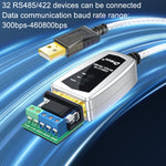 DTECH DT-5119 0.5m USB から RS485/422 産業用コンバーター シリアル通信アダプター、DT-5119 0.5m