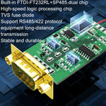 DTECH DT-5119 0.5m USB から RS485/422 産業用コンバーター シリアル通信アダプター、DT-5119 0.5m