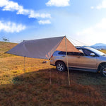車の横に設置するアウトドアピクニックキャンプテント 雨よけ日よけキャノピー、300x150cm、300x200cm、200x440cm