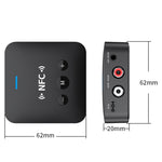 AFK-A10 NFC Bluetoothレシーバー送信機 AUXカースピーカーレシーバー
