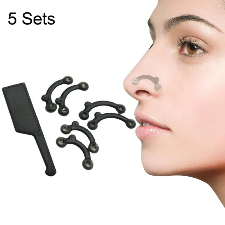 5セット 鼻美容3D目立たないシリコンノーズパッド ノーズブリッジブースター