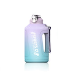 大容量グラデーションストローカップ スポーツボトル 目盛り付き、1500ml、2300ml、3800ml
