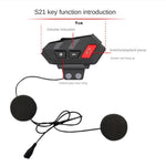 S21ライディングヘルメットBluetoothインターコムヘッドセット、仕様：S21
