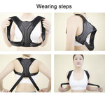 大人子供用目立たない通気性猫背防止矯正ベルト XS、S、M、L、XL