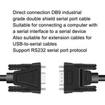 DTECH RS232 シリアルダイレクトライン DB9 延長ケーブル、オス-オス 1.5m、オス-オス 2m、オス-オス 3m、オス-オス 5m、オス-メス 1.5m、オス-メス 2m、オス-メス 3m、オス-メス 5m、メス-メス 1.5m、メス-メス 2m