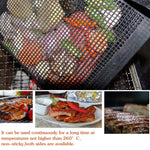 Vc005 BBQノンスティックメッシュグリルバッグ、サイズ：ブラック（24 x 14cm）、ブラック（22 x 27cm）、ブラック（30 x 27cm）、ブラック（40 x 30cm）