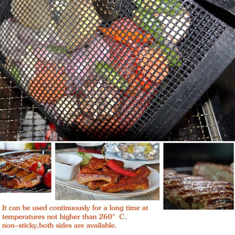 Vc005 BBQノンスティックメッシュグリルバッグ、サイズ：ブラック（24 x 14cm）、ブラック（22 x 27cm）、ブラック（30 x 27cm）、ブラック（40 x 30cm）