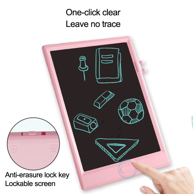 10インチ LCD ライティングボード 子供用手描きボード、スタイル：、ブラックモノクローム、ライトブルーモノクローム、ライトピンクモノクローム、ブラックカラフル、ライトブルーカラフル、ライトピンクカラフル