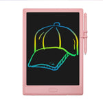 10インチ LCD ライティングボード 子供用手描きボード、スタイル：、ブラックモノクローム、ライトブルーモノクローム、ライトピンクモノクローム、ブラックカラフル、ライトブルーカラフル、ライトピンクカラフル