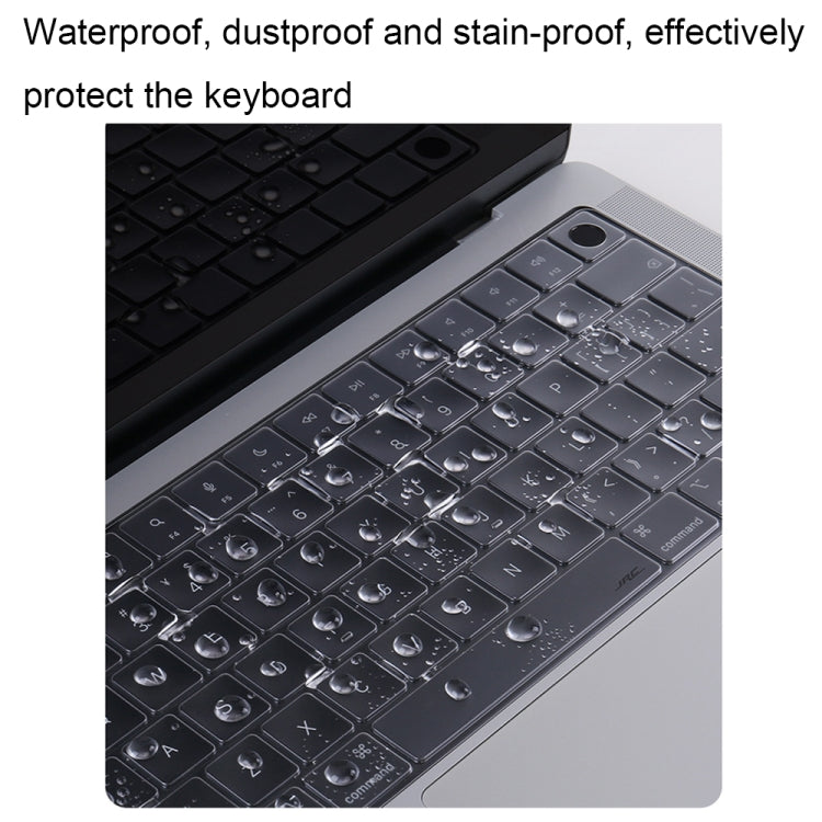JRC 防水ノートパソコンキーボードフィルム、MacBook Pro 14 A2442用