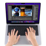 JRC 防水ノートパソコンキーボードフィルム、MacBook Pro 14 A2442用