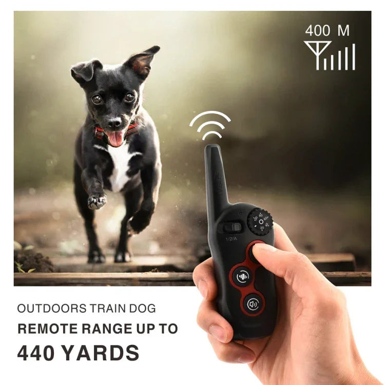 リモートコントロールトレーナー犬首輪 自動鳴き止め器, 1対1 レッド, 1対1 ブラック, 1対1 オレンジ, 1対2 レッド＋オレンジ