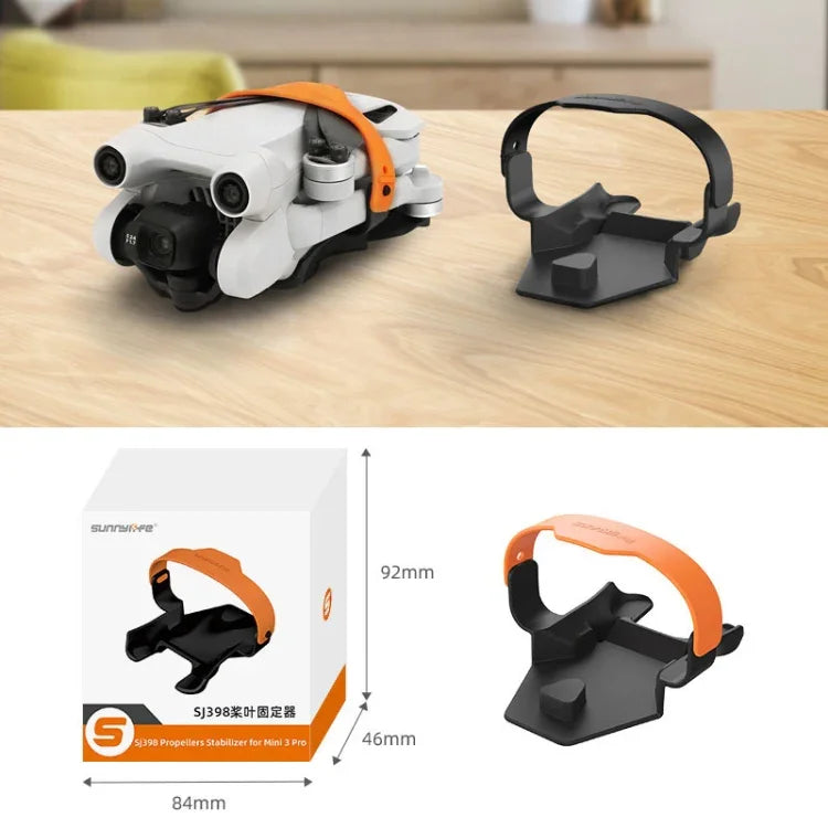 Sunnylife MM3-SJ398 Mini 3 Pro用プロペラブレードリテーナーシャーシカバー DJI Mini 3 Pro用（ブラック）、DJI Mini 3 Pro用（デュアルカラー）