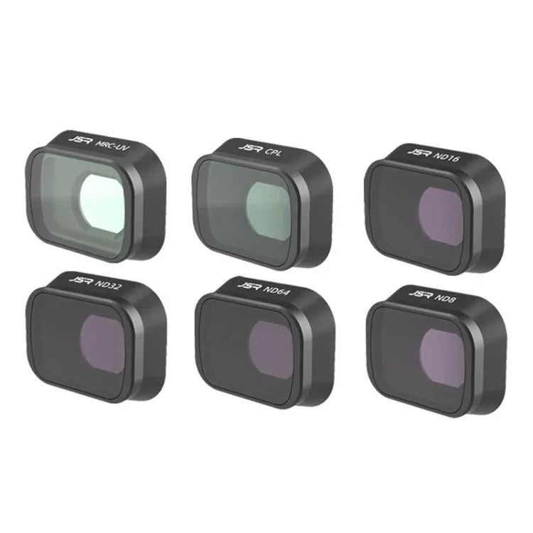 JUNESTAR DJI Mini 3 Pro用フィルター、モデル：MCUV JSR-1663-01、CPL JSR-1663-02、ND8 JSR-1663-03、ND16 JSR-1663-04、ND32 JSR-1663-05、ND64 JSR-1663-06、ND256 JSR-1663-07、ND1000 JSR-1663-08、ND8PL JSR-1663-09、ND16PL JSR-1663-10、ND32PL JSR-1663-11