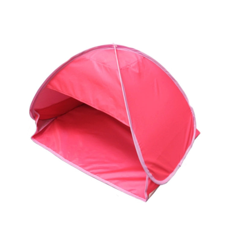 屋内外用自動クイックオープン日よけヘッドレストテント、サイズ：M 70x50x45cm、L 80x50x55cm