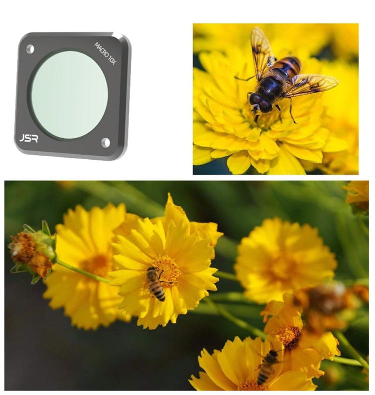 JUNESTAR DJI Action 2用アクションカメラフィルター、スタイル：CPL、ND4、ND8、ND16、ND32、ND64、ND1000、ND8PL、ND64PL、マクロ10X、ナイト、スター、CS-3IN1、CS-4in1、CS-4in1（NDPL）、CS-6IN1、CS-8in1
