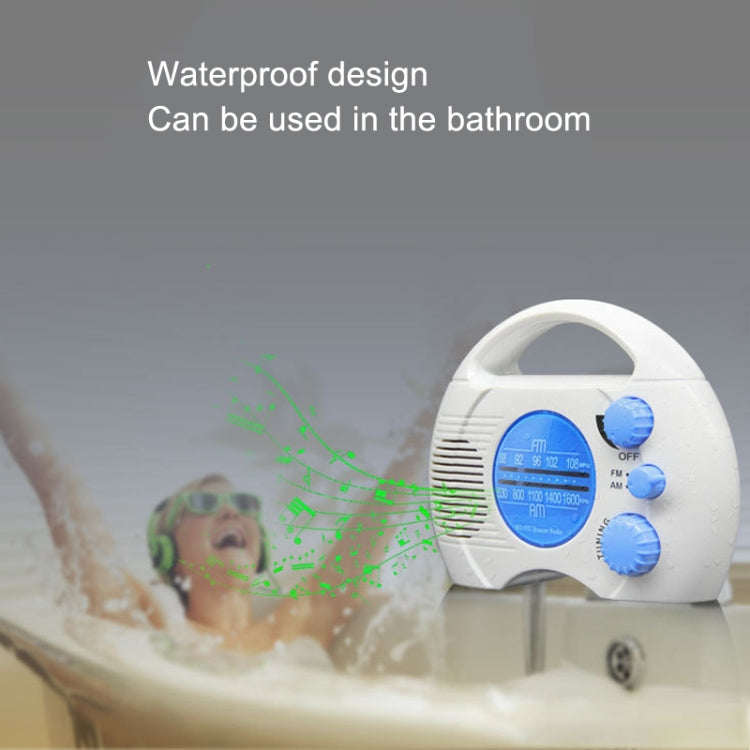 SY-910 AM/FM 2波ラジオ IPX4防水 ポータブルラジオ, SY-910