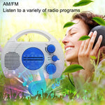 SY-910 AM/FM 2波ラジオ IPX4防水 ポータブルラジオ, SY-910