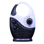Sayin SY-950 ポータブル防水小型ラジオ AM/FMユニバーサルバンド高齢者用ラジオ、SY-950ブルー、SY-950ブラック
