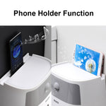ECOCO E1804トイレ多機能二重層ティッシュラック、白＋グレー、白＋黒、ピンク＋ピンク、青＋青
