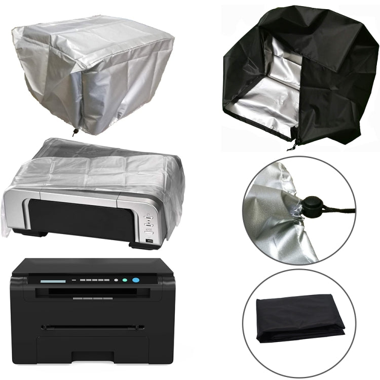 3D Printer Waterproof Cover Copier Dust Cover, 45x40x25cm Silver, 70x45x30cm Black, 45x45x30cm Black, 70x45x30cm Silver, 45x45x30cm Silver, 43x43x32cm Black, 43x43x32cm Silver, 50x40x30cm Black, 50x40x30cm Silver, 50x45x30cm Black, 50x45x30cm Silver   ...