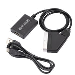 HDMI から SCART 変換器 1080p HDビデオアダプター、HDMI から SCART 1080P